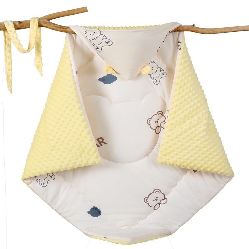 Pure Cotton Baby Swaddling Bag Cartoon Blanket Quilt