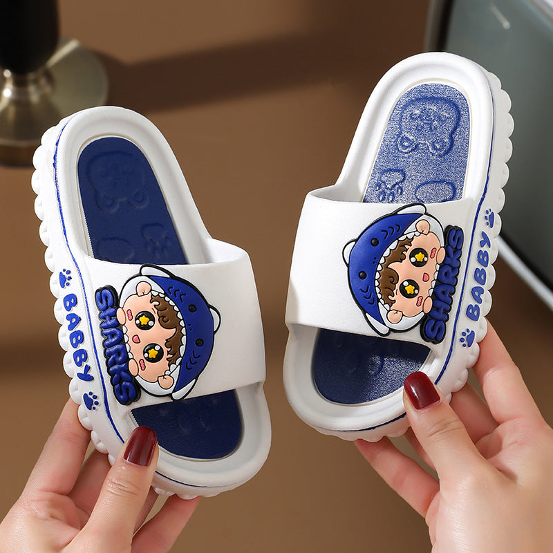 Kids’ Summer Slip-On Slippers – Boys & Girls Non-Slip