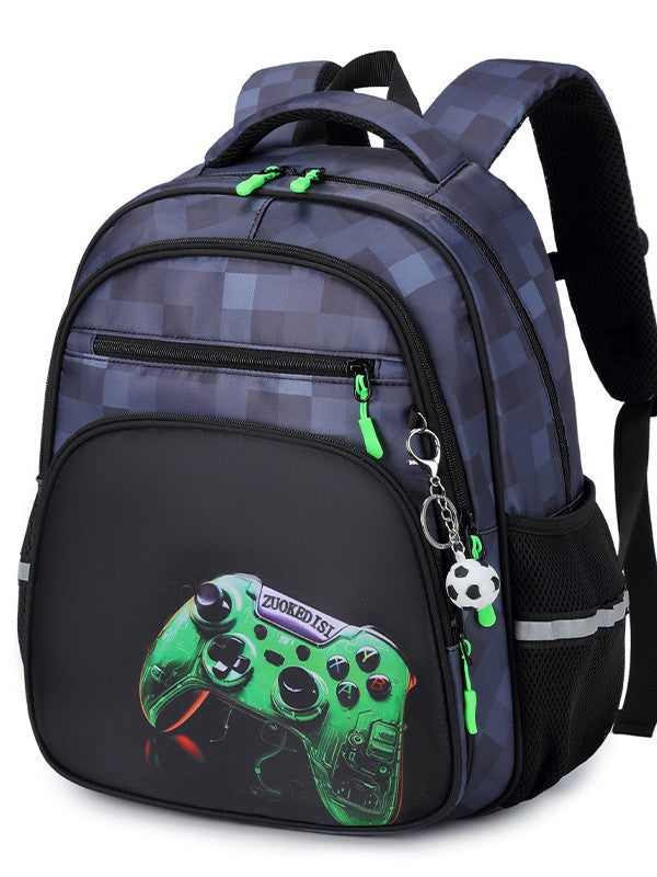 Lightweight Spine-Protecting School Backpack for Kids Grade 1-5