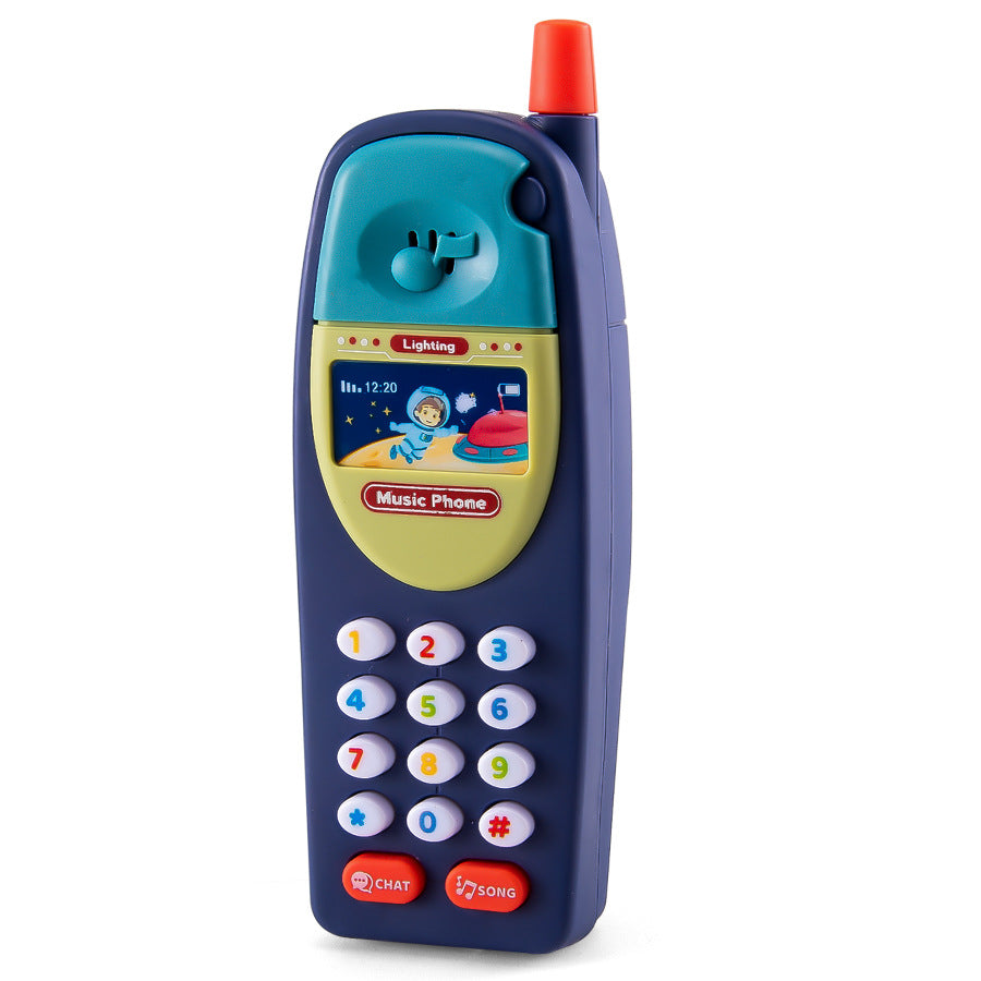 Cartoon Early Education Music Phone for Babies 0–3