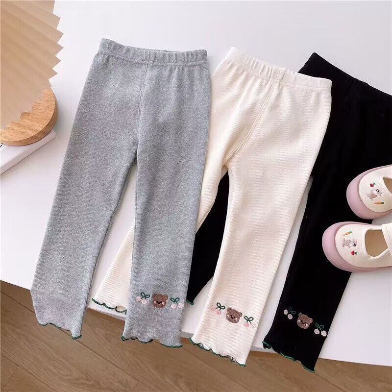 Girls’ Summer Ice Silk Pants 2025
