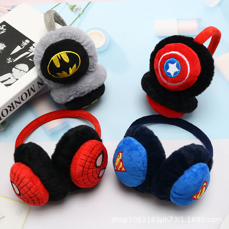 Cartoon Kids’ Earmuffs – Warm & Anti-Noise Winter Ear Covers