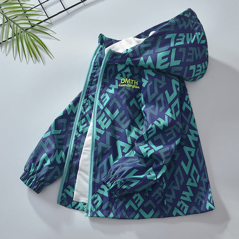 Boys’ Spring & Autumn Jackets 2025 Fashion