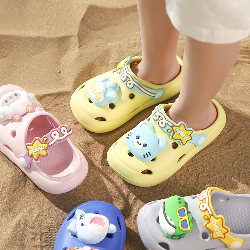 Kids Croc Shoes Non-Slip EVA Sandals Summer Slippers