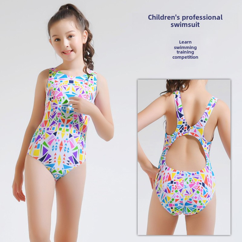 Girls’ Training Swimsuit – Pro Fit for Teens & Big Kids