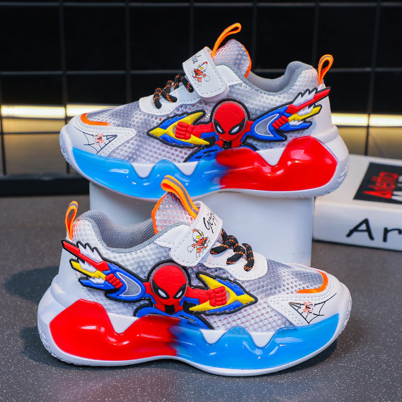 Spiderman Kids’ Sneakers – Breathable & Light 2023