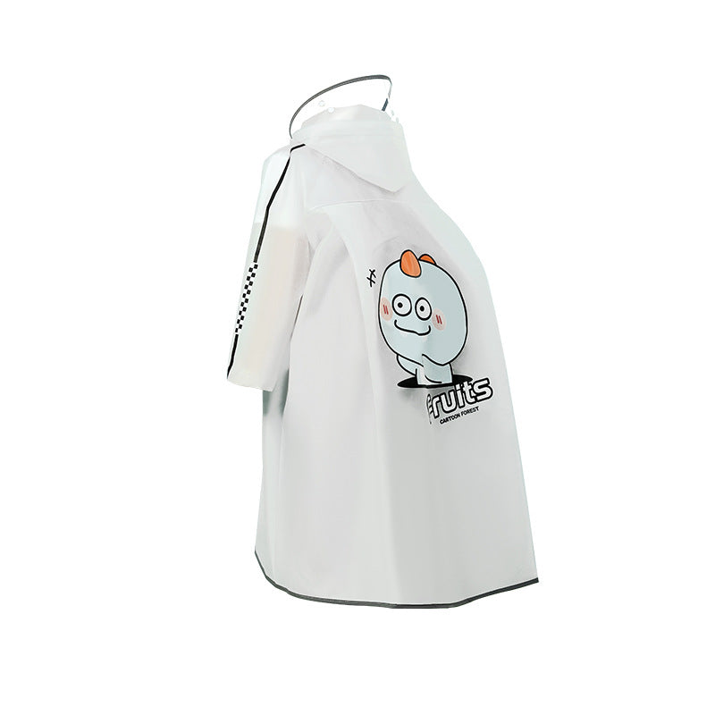 Full-Body Kids’ Raincoat | Schoolbag Cover Zipper Style