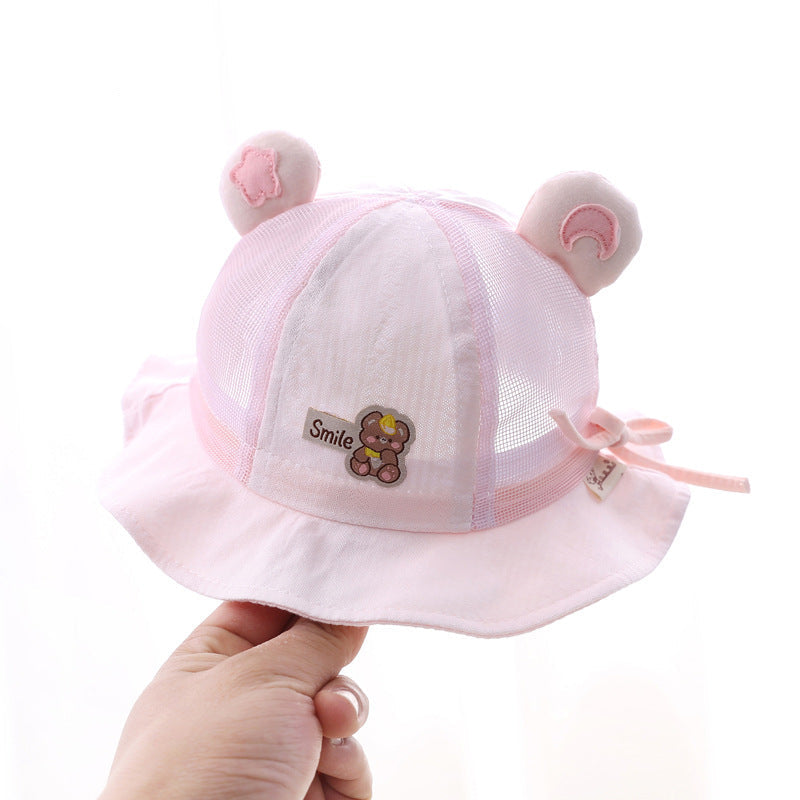 Baby Mesh Fisherman Sun Hat for Summer Outdoor Protection