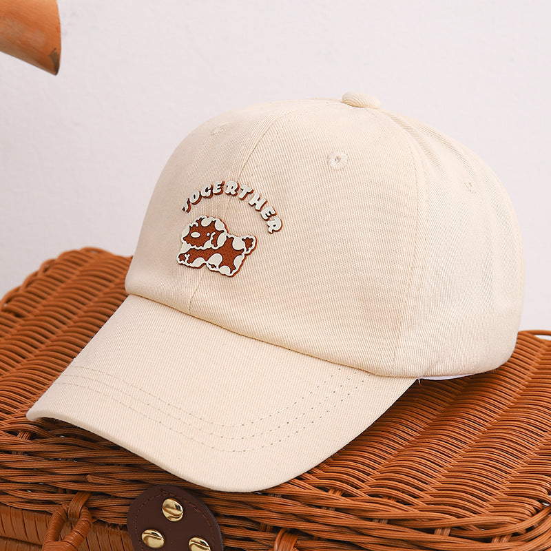 Boys Hat Spring and Autumn Cartoon Ironing Puppy Cap Sunscreen Sun Hat Children Baseball Cap 2978-60