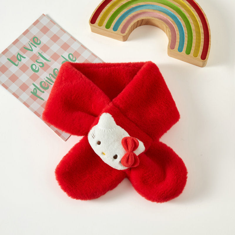 New Year Red Children Scarf Winter Baby Neck Warmer Kidswear