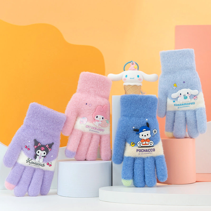 Kids’ Sanrio Cartoon Gloves
