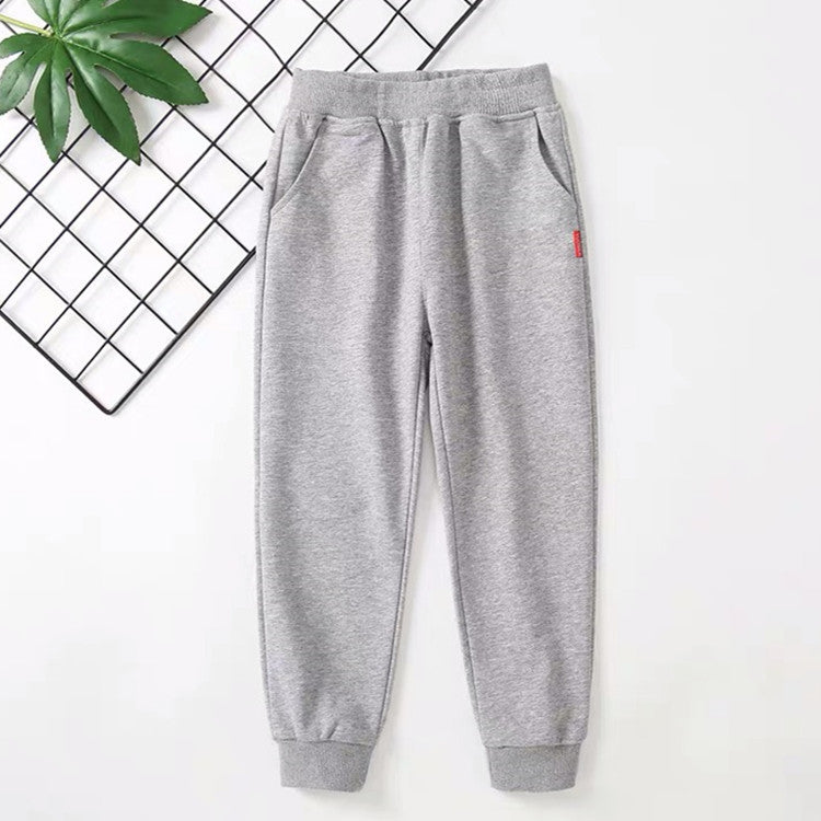 Kids’ Autumn & Winter Cotton Casual Sweatpants