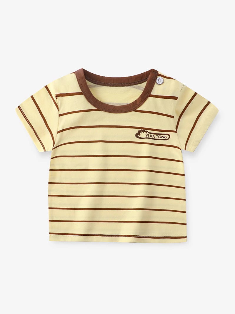 Girls Cotton Short Sleeve Summer T Shirt Soft Baby Top Kids!
