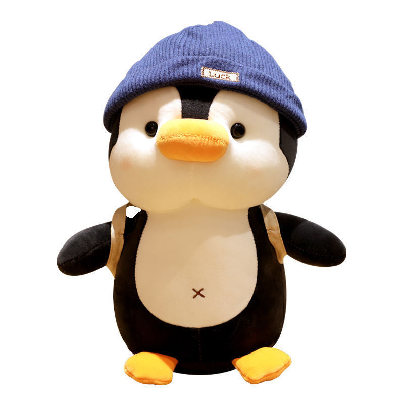 Cute Penguin Plush Toy Sleeping Comfort Doll for Kids
