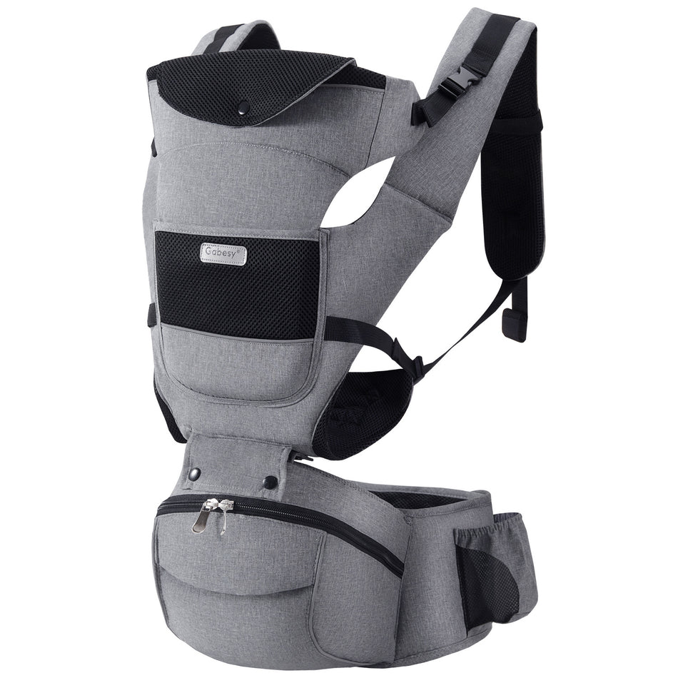Multi Functional Baby Carrier with Waist Stool Storage