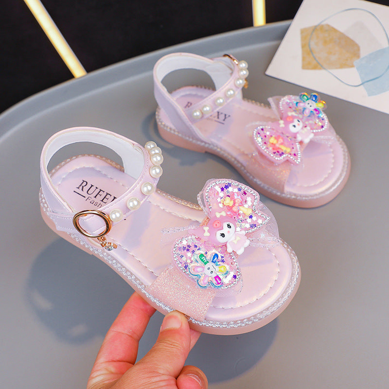 Girls’ Summer Sandals – Cute Soft Sole Kulomi Style 🌸