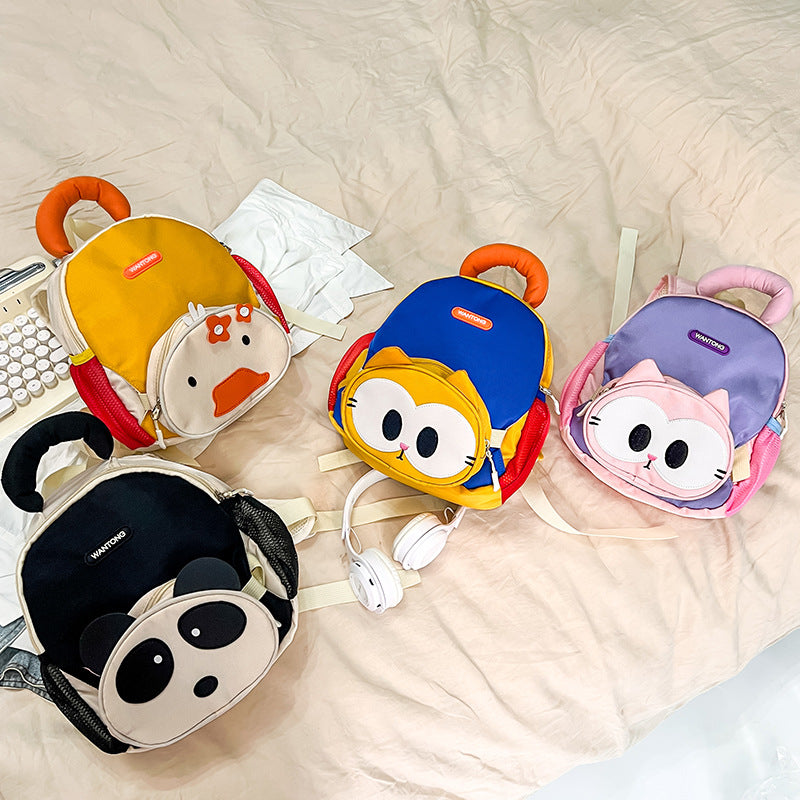Kids’ Cartoon Panda Backpack