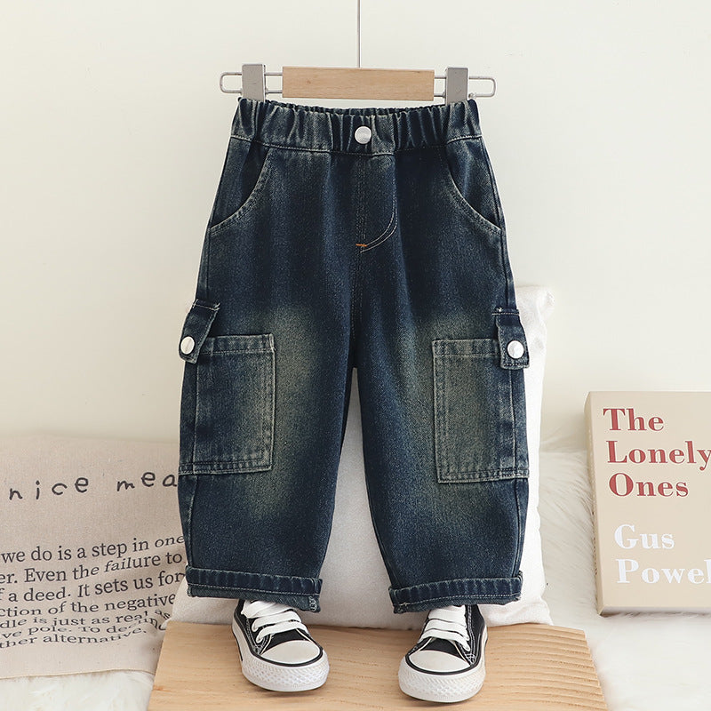 Children's Western-Style Jeans – Spring & Autumn 2025
