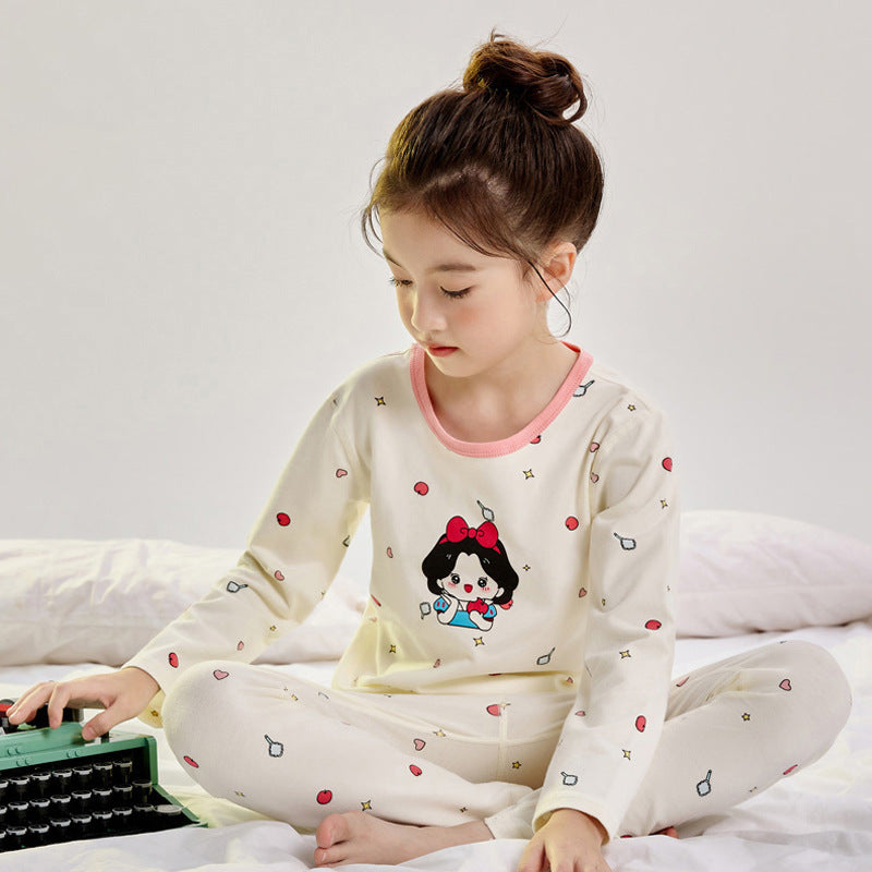 Plus Size Kids' Pajama Set – Soft Lycra & Warm Fit