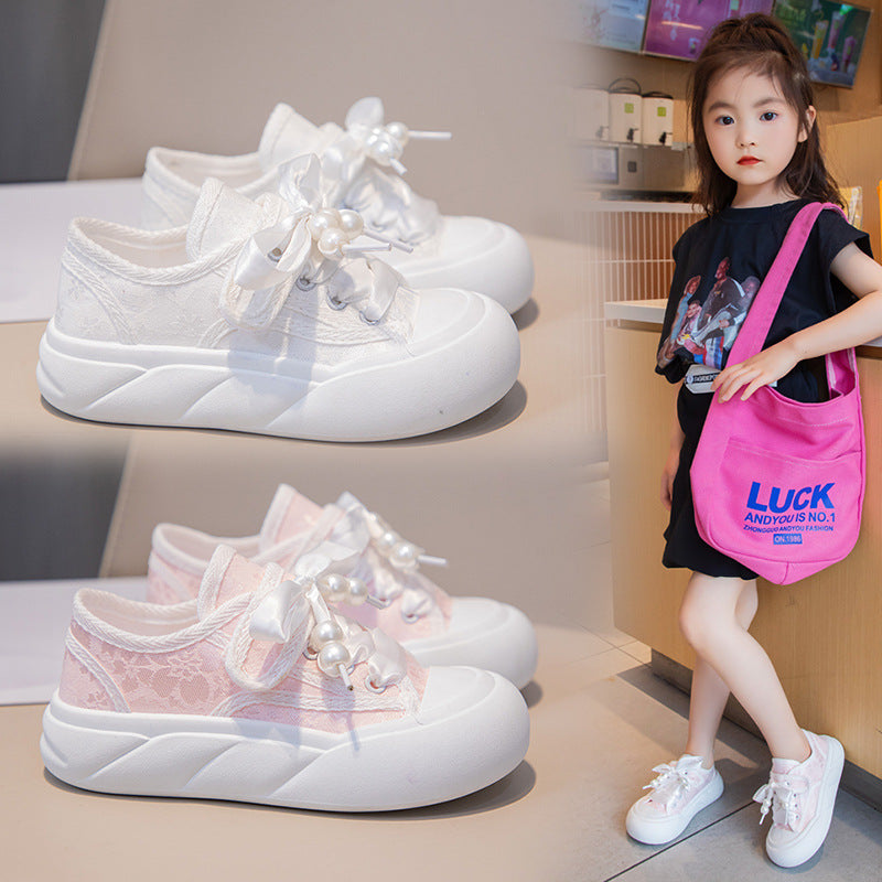 Girls’ Canvas Sneakers
