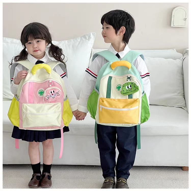 Kids’ Nylon Backpack – Lightweight Kindergarten Bag