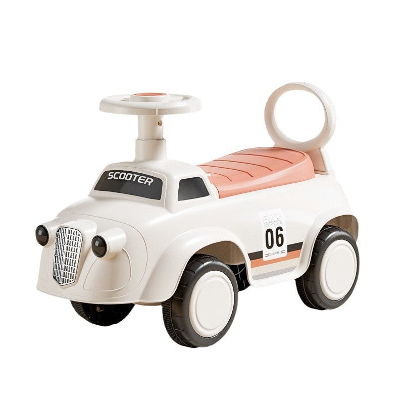 4-Wheel Baby Balance Sliding Scooter Anti-Rollover 1–3Y