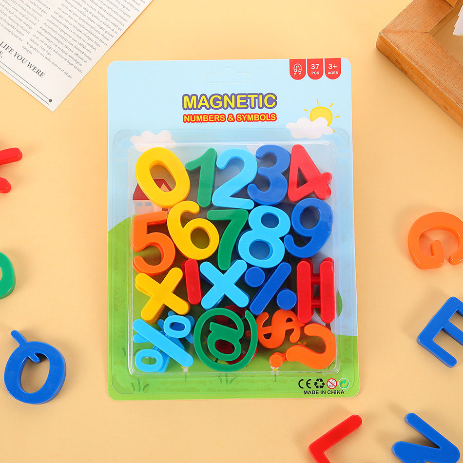 Magnetic Alphabet & Number Puzzle Toy | Kids Learning Nepal