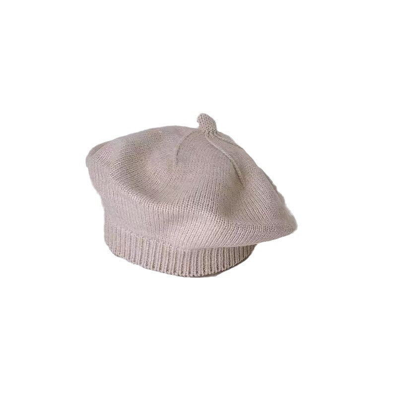 Kids’ Autumn & Winter Knitted Hat – Windproof Ear Protection Beanie