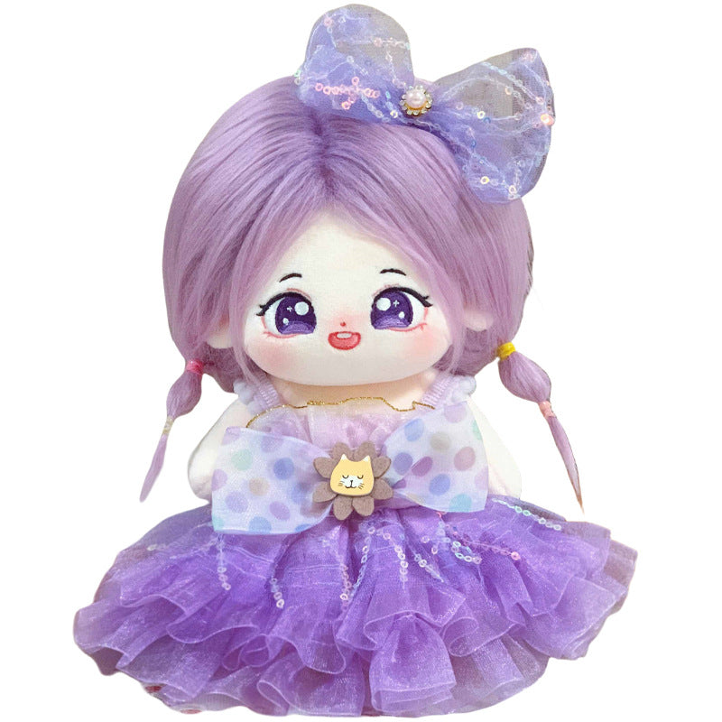 20cm Cotton Doll Clothes Set Wool Sweater Dress