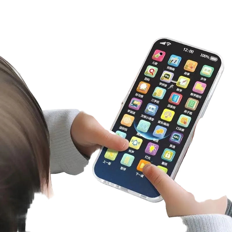 Baby Smart Touch Musical Phone Toy Biteable & Safe