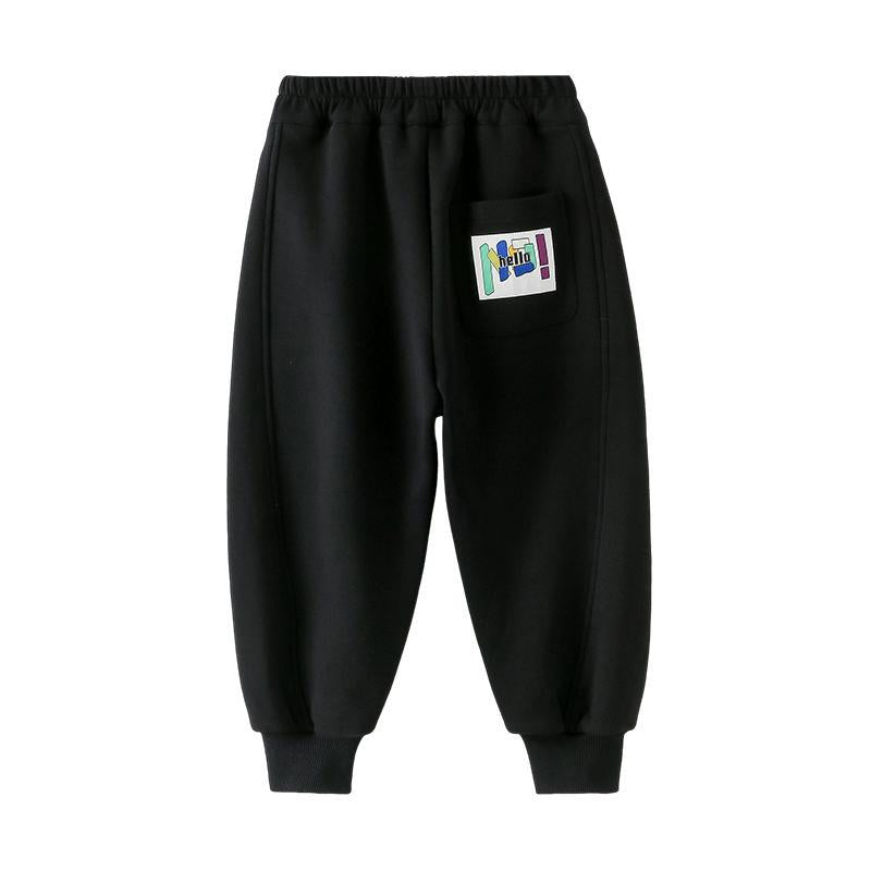 Boys Winter Fleece Sweatpants – Thick Warm Casual Pants