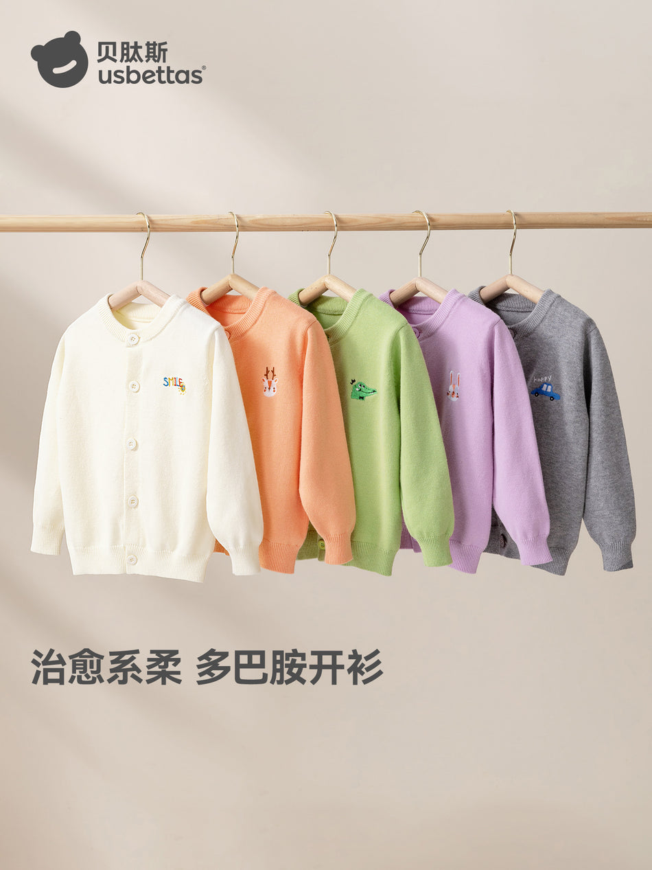Betis Kids Knitwear Spring Autumn Baby Cardigan Outwear Wear