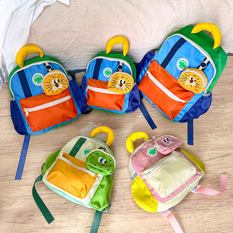 Kids Animal Dopamine Backpack – Cute Kindergarten Bag 3–6Y
