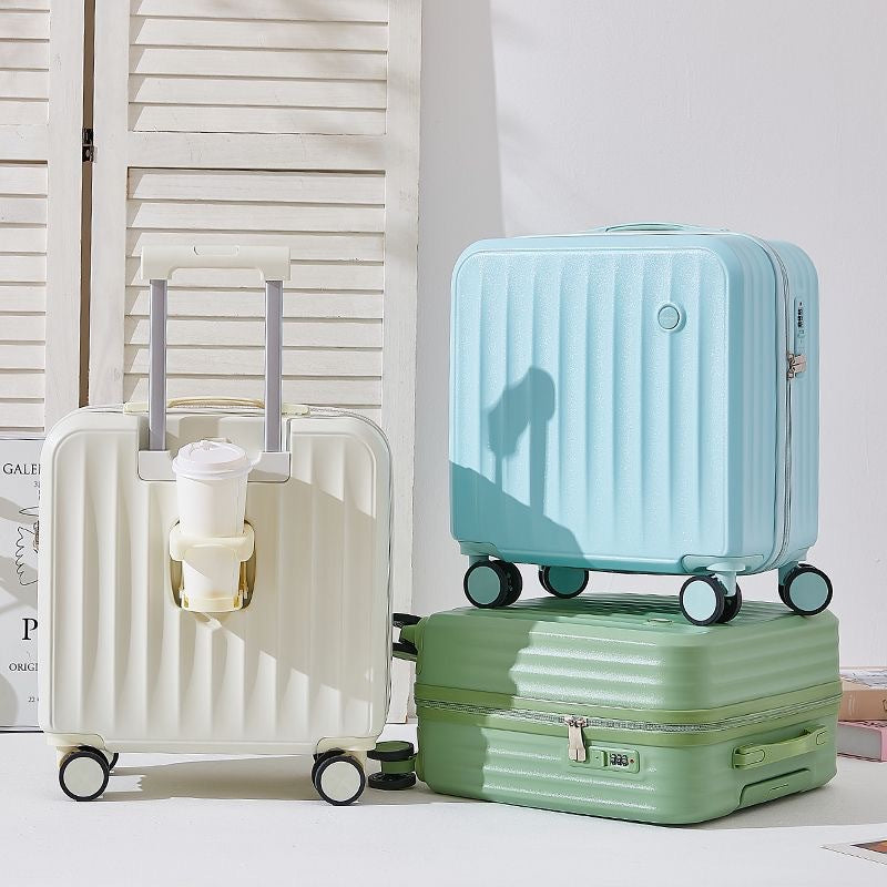 18-Inch Kids Travel Suitcase with Wheels & Lock
