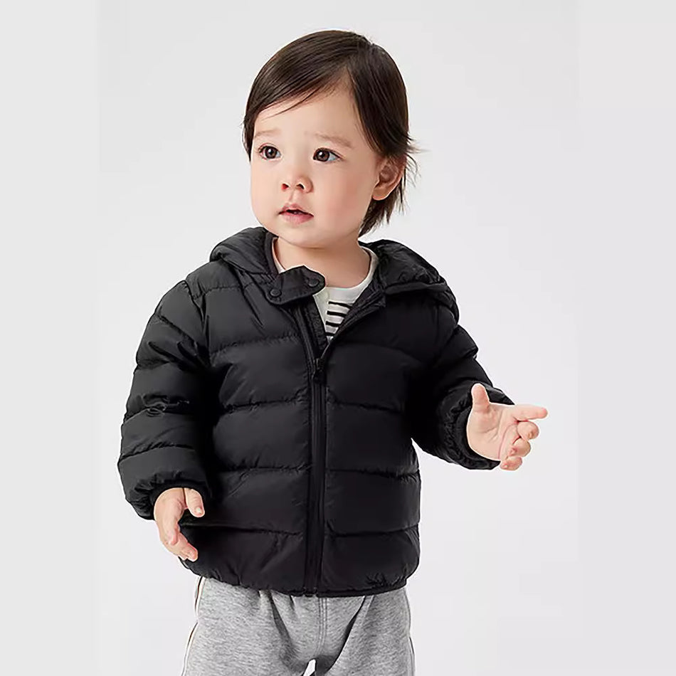 Kids Lightweight Down Jacket – Short Baby Winter Coat