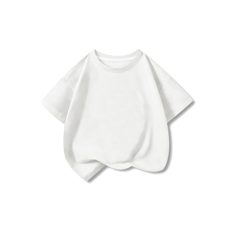 Kids 100% Cotton Short-Sleeve Summer T-Shirt