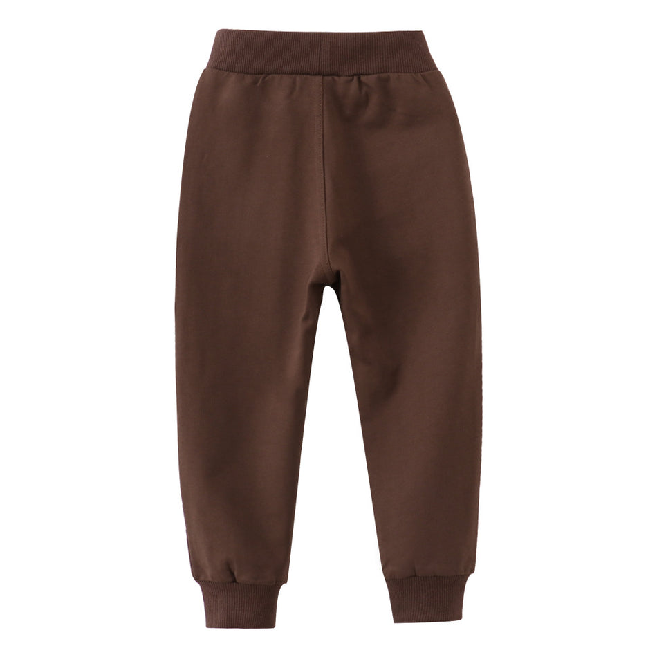 Kids Cotton Sweatpants Spring Autumn Winter Casual Pants