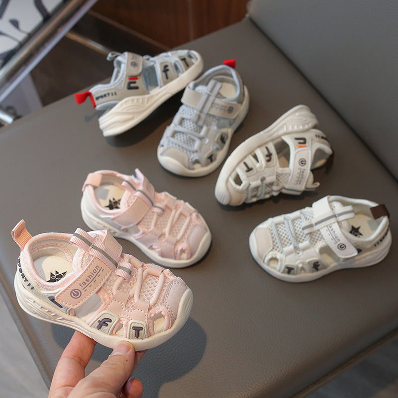 2025 Baby Toddler Non-Slip Soft-Bottom Summer Beach Sandals