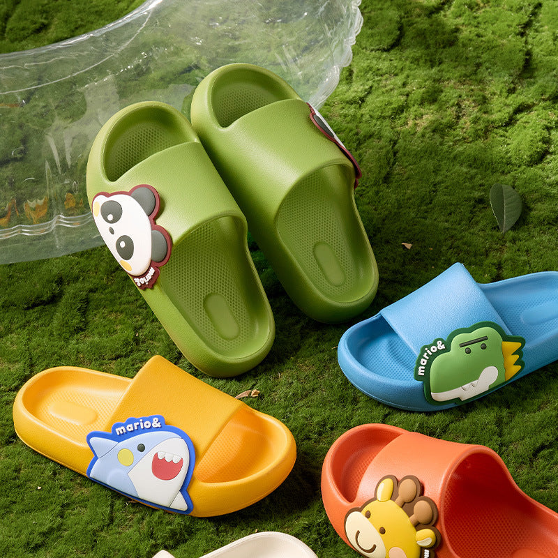Kids Indoor Bathroom Slippers Non-Slip Summer Shoes