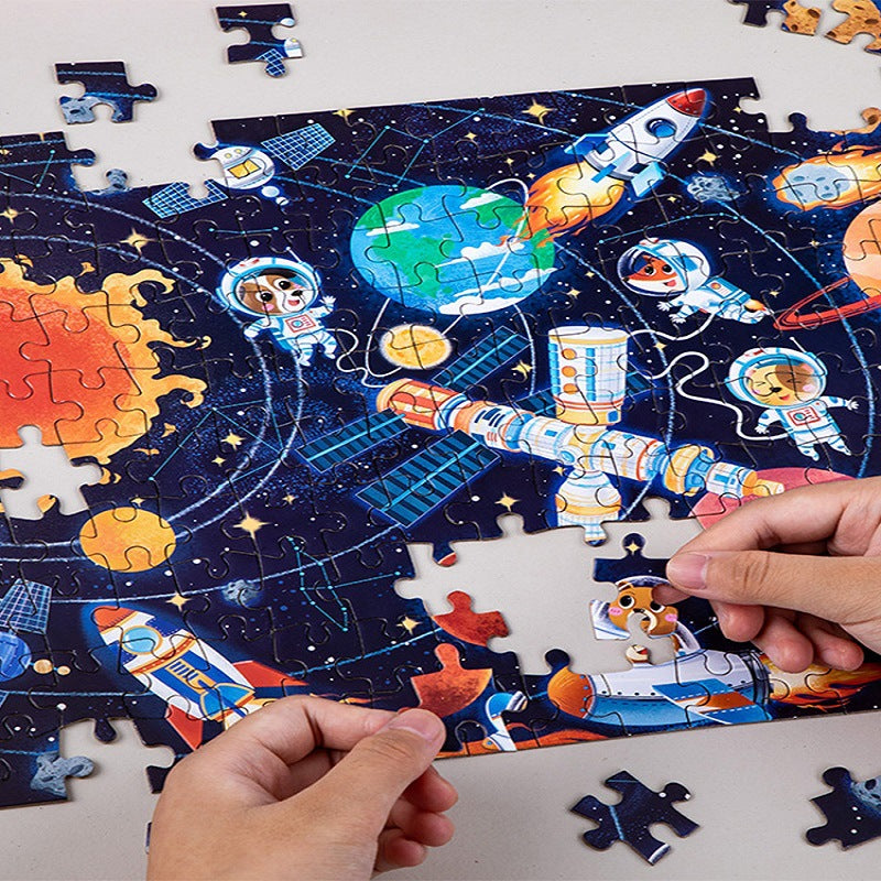 200/300 Pcs Kids Jigsaw Puzzle – Challenging Brain Toy