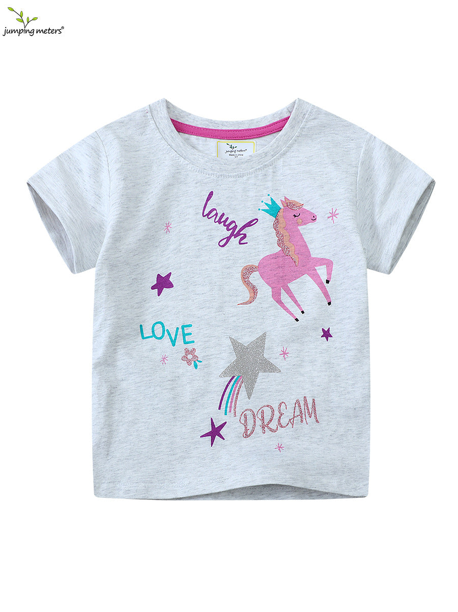 Kids Unicorn Cotton Summer T-Shirt – Wholesale 2025