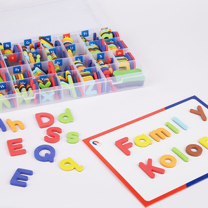 Magnetic English Letter Spelling Toy Set for Primary KidsPro