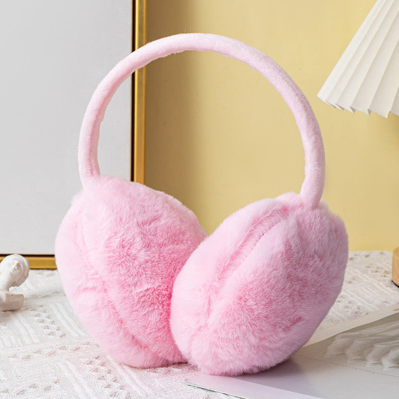 Unisex Plush Rabbit Fur Winter Earmuffs