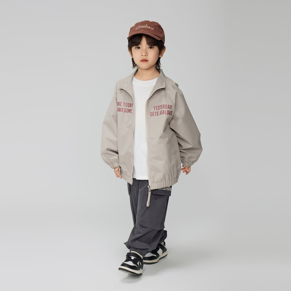 American-Style Retro Letter Jacket
