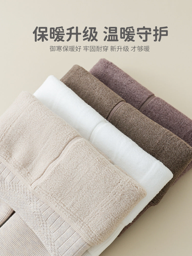Winter Fleece-Lined Thickened One-piece Girls Pantyhose Leggings