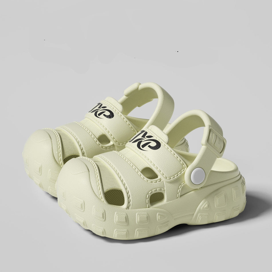 Kids EVA Cloud-Feel Clogs Non-Slip Cartoon Beach Sandals