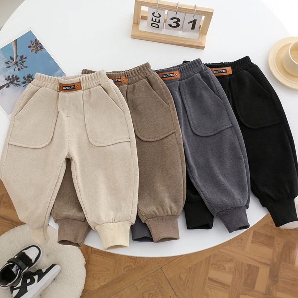 Kids’ Korean-Style Jogger Pants | Boys & Girls Autumn Sweatpants