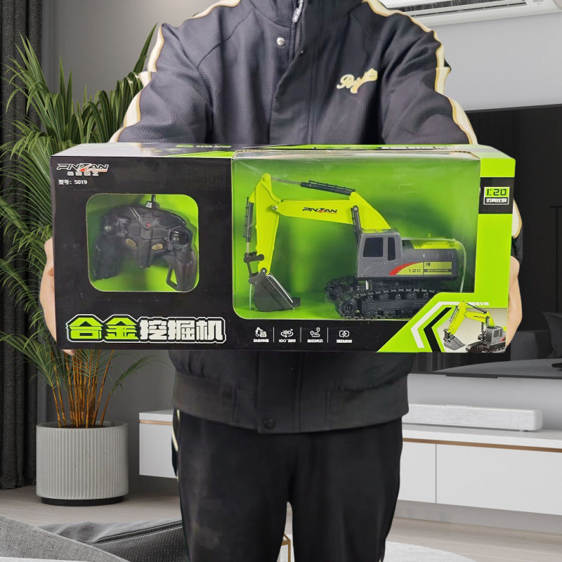 Kids Remote Control Excavator – 1:20 RC Engineering Toy