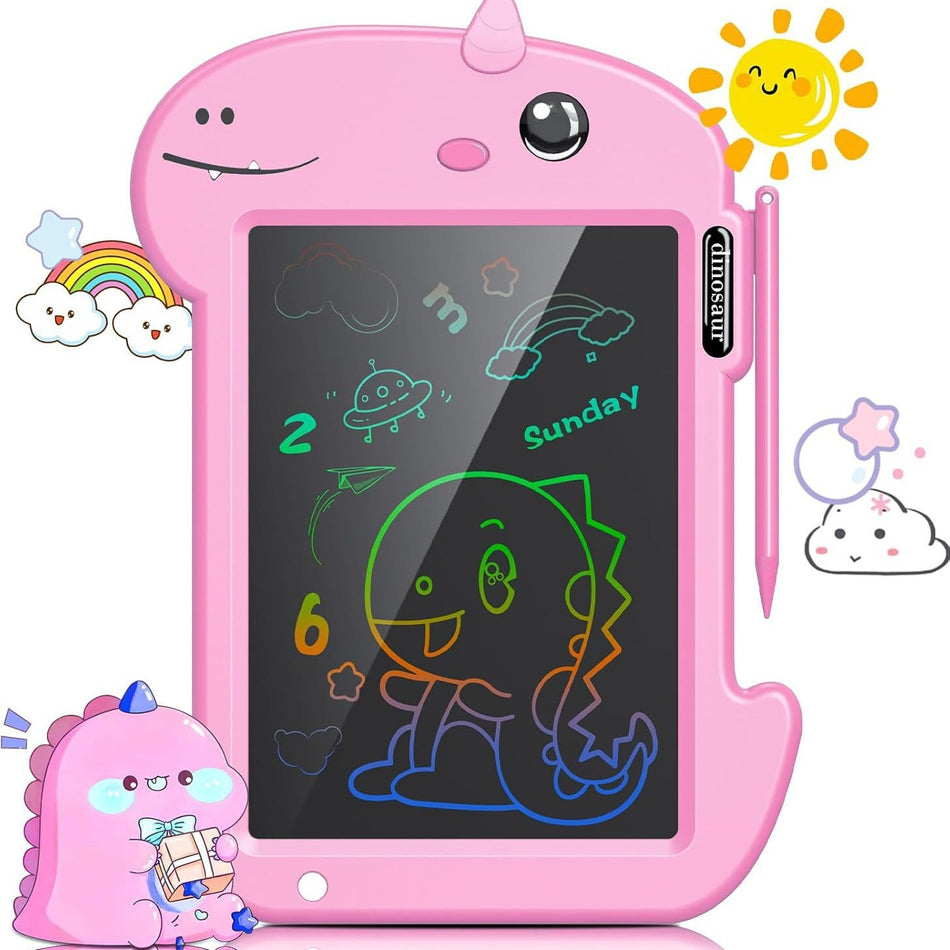 8.8-Inch Unicorn & Dinosaur LCD Writing Board for Kids