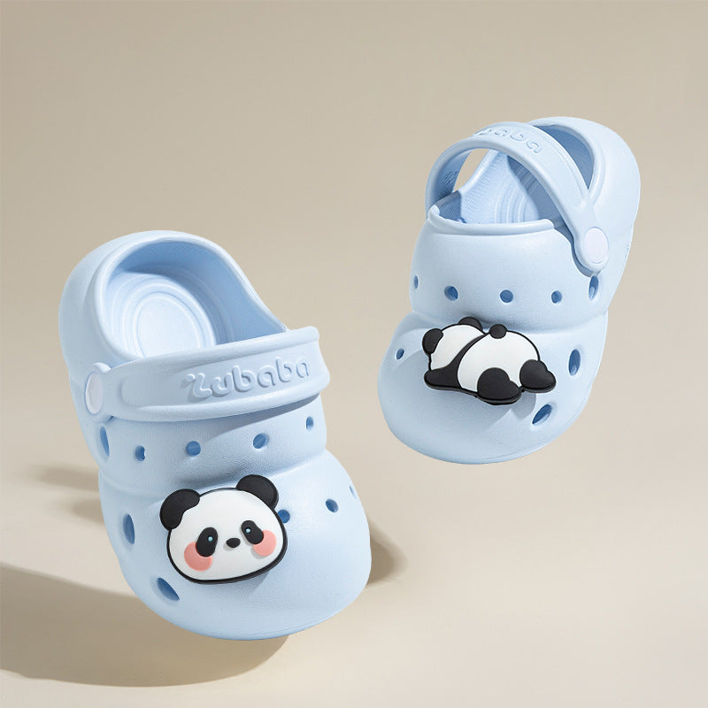 Children’s Closed-Toe EVA Clogs Pig Daddy Non-Slip Sandals for Kids